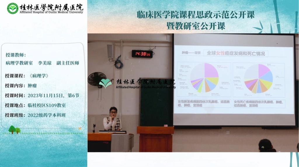 临床医学院课程思政示范公开课暨教研室公开课：李美琼-肿瘤（融入思政）